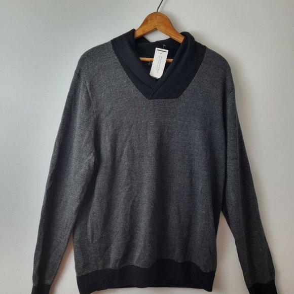 NWT Banana Republic Fine Merino Wool Turtleneck Womens Sweater Tunic Size L - Picture 2 of 12
